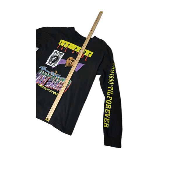 Ice Cube "Most Wanted" Amerikkas 1990 Themed Long-sleeved T-Shirt Size Large - Picture 5 of 8